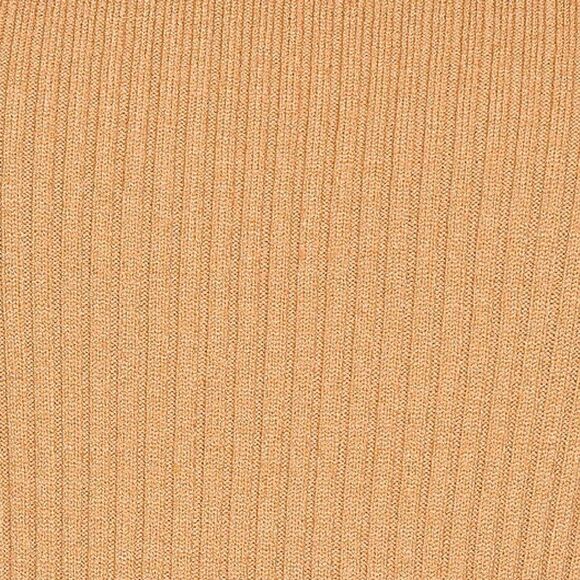 Lovers and Friends Top Ophelia One Shoulder Ribbed Knit Shirt in Camel Size XS - Picture 6 of 13